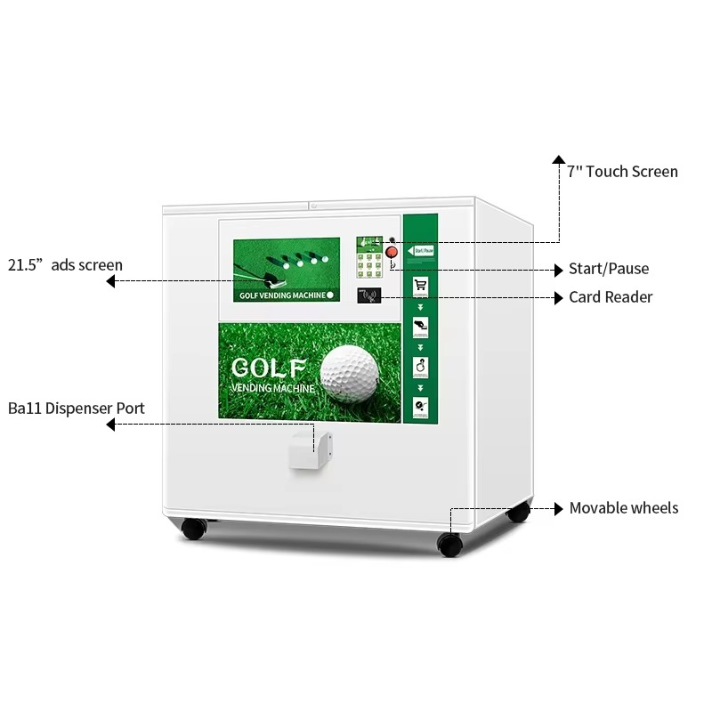 آلة بيع ذكية آلية تجارية للجول - مراجعة Golf Equipment Vending Machine وسعره