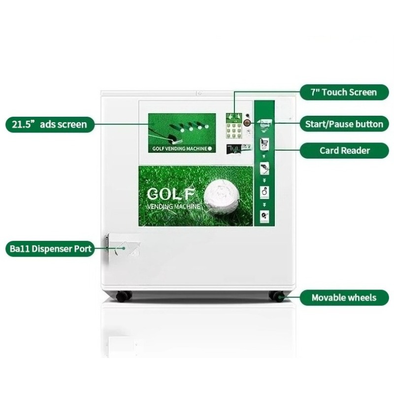 آلة بيع كرات الجولف المخصصة ذا - مراجعة Golf Equipment Vending Machine وسعره