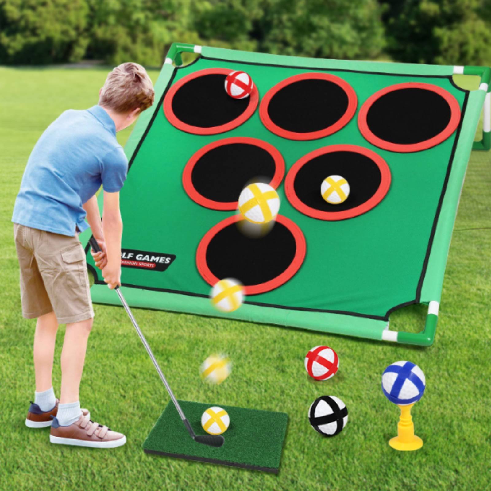 هدف تدريب الجولف المحمول سهل ا - مراجعة X Golf Equipment وسعره